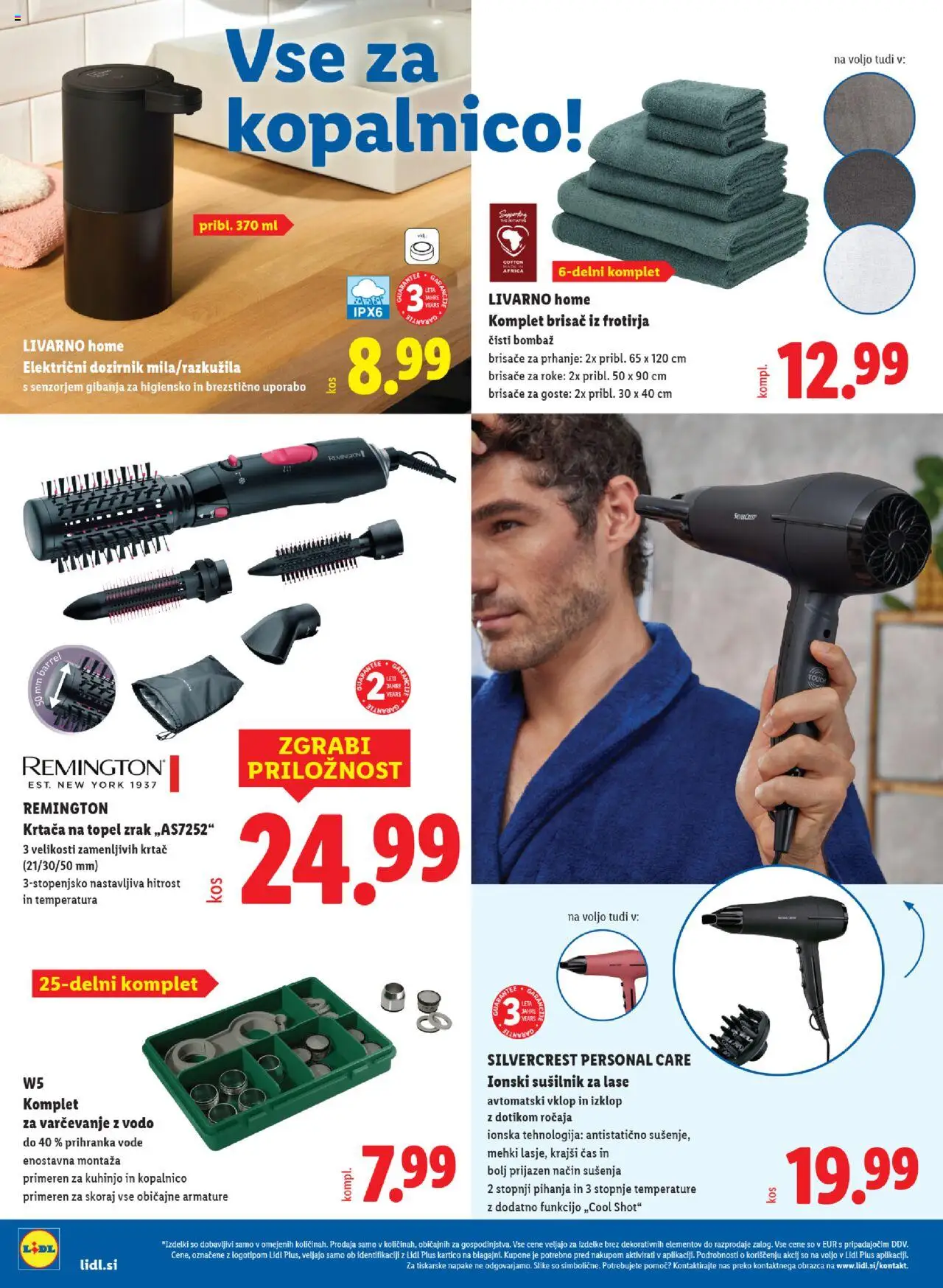 Novi Lidl katalog ponudbe – veljaven od 11.09.2025 | Stran: 20 | Izdelki: Krtaca, Sušilnik za lase
