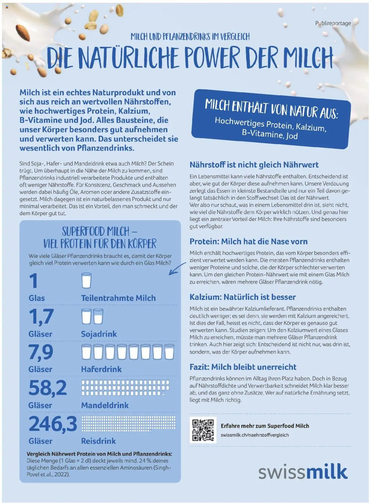 Migros Magazin – gültig ab 29.09.2025 | Seite: 34 | Produkte: Milch
