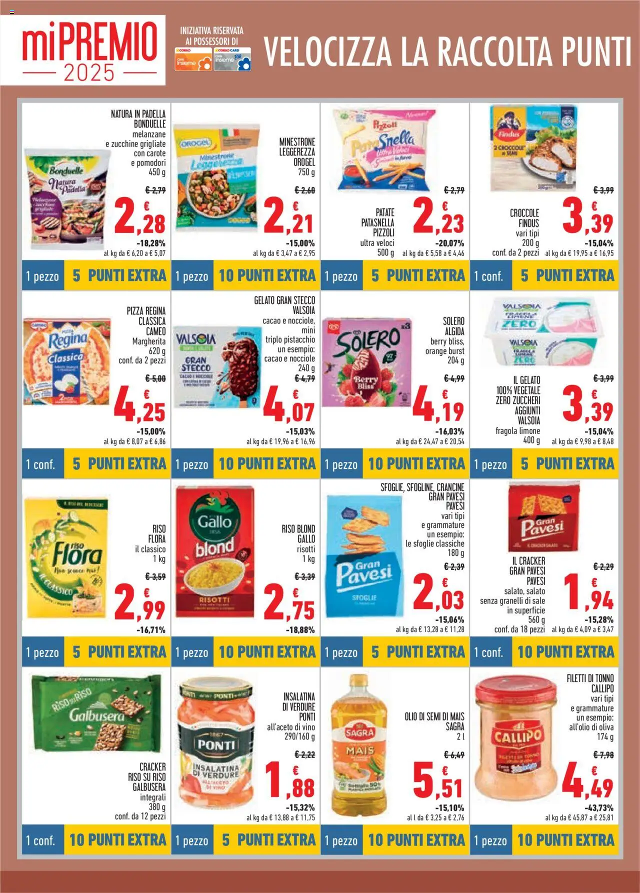 Volantino Conad del 17.07.2025 | Pagina: 12 | Prodotti: Verdure, Carote, Zucchine, Padella