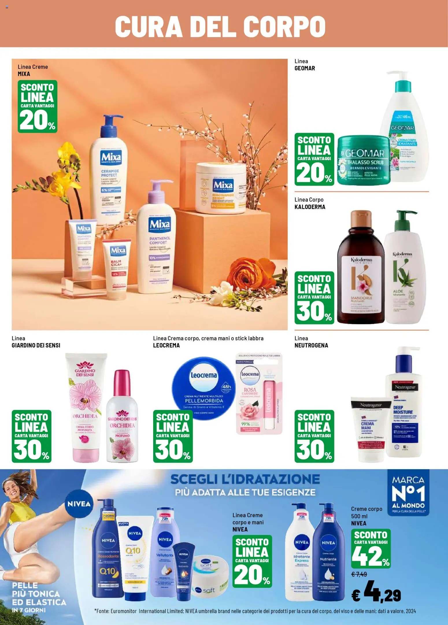 Volantino Iper del 27.04.2026 | Pagina: 4 | Prodotti: Crema, Mandorle, Orchidea, Profumo