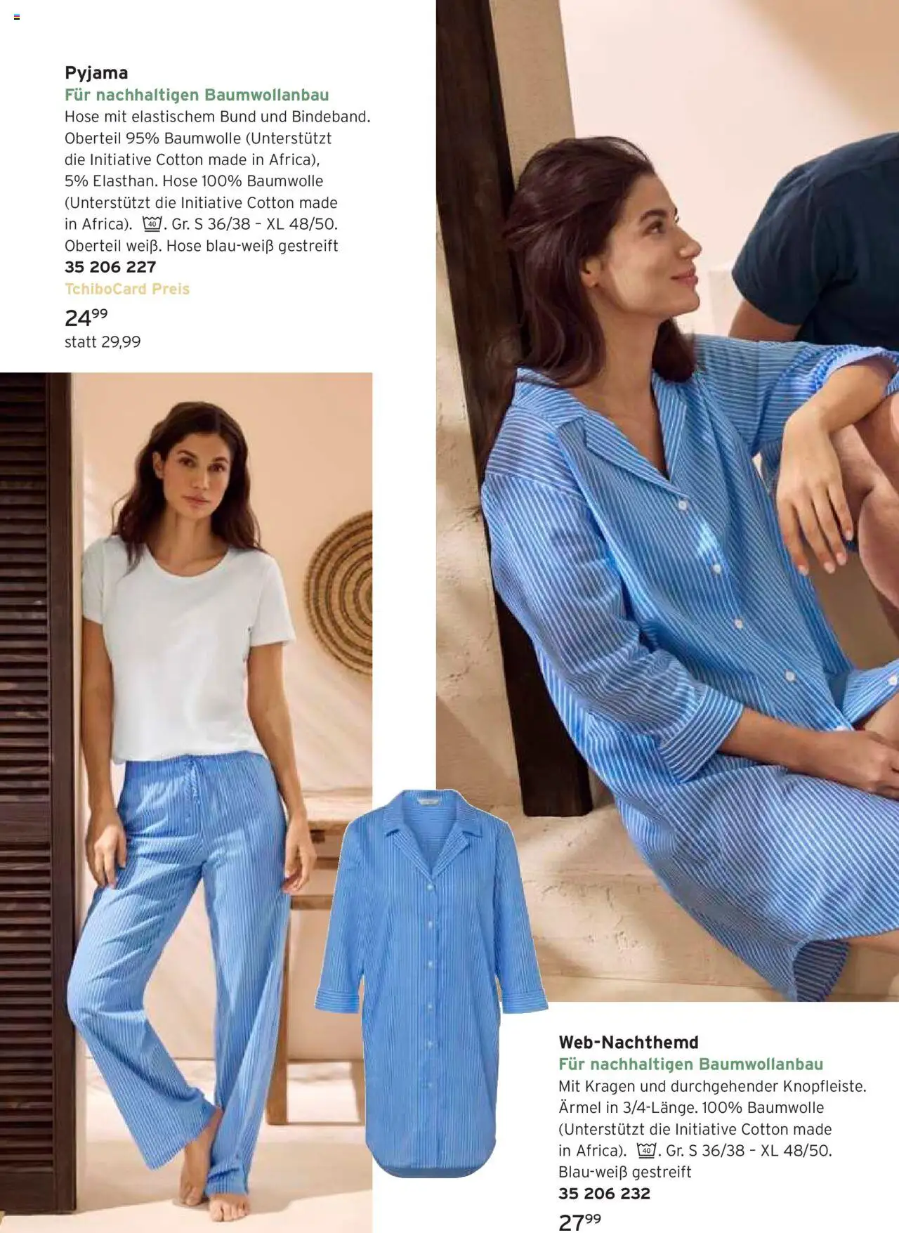 Prospekt Tchibo Ein Gefühl von Leichtigkeit - gültig ab dem 23.07.2025 | Seite: 4 | Produkte: Hose, Pyjama