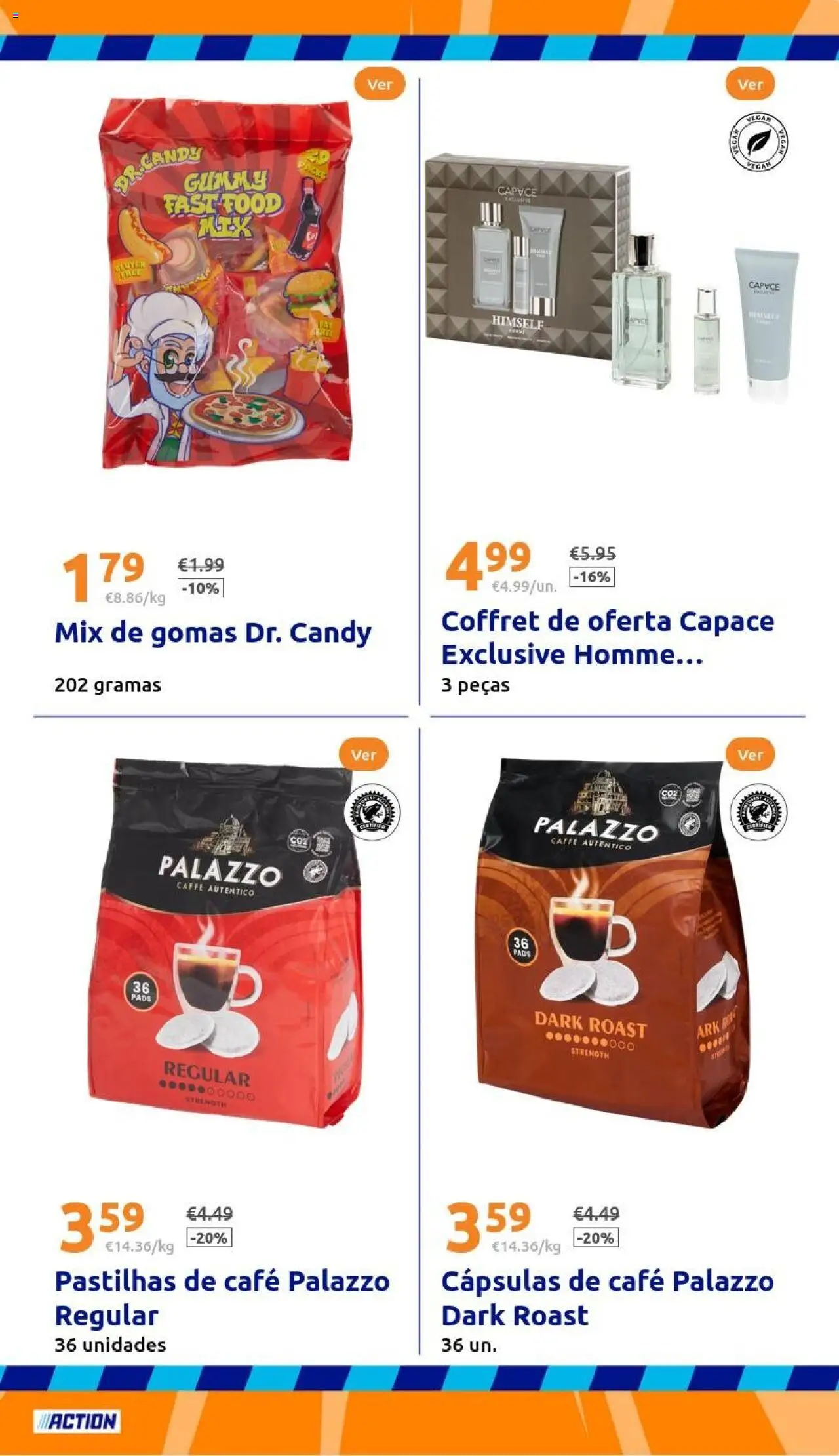Action folheto │ válido de 17.09.2025 | Página: 31 | Produtos: Café, Gomas