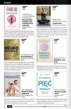 Pogląd oferty "Empik promocje" - ważna od 28.01.2026 | Strona: 38 | Produkty: Por, Książki