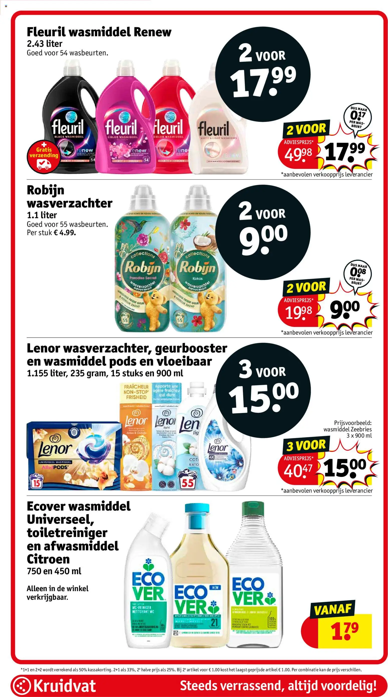 {H1} | Pagina: 89 | Producten: Wasmiddel, Citroen, Robijn, Wc