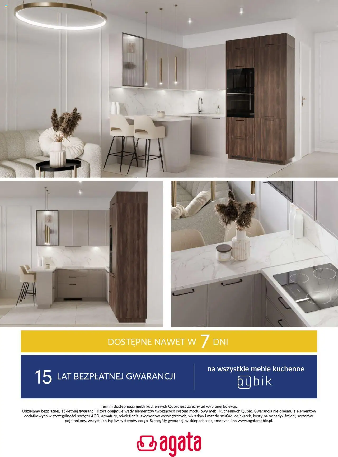 Salony Agata Gazetka - Kuchnie Qubik od 21.03.2025 | Strona: 76