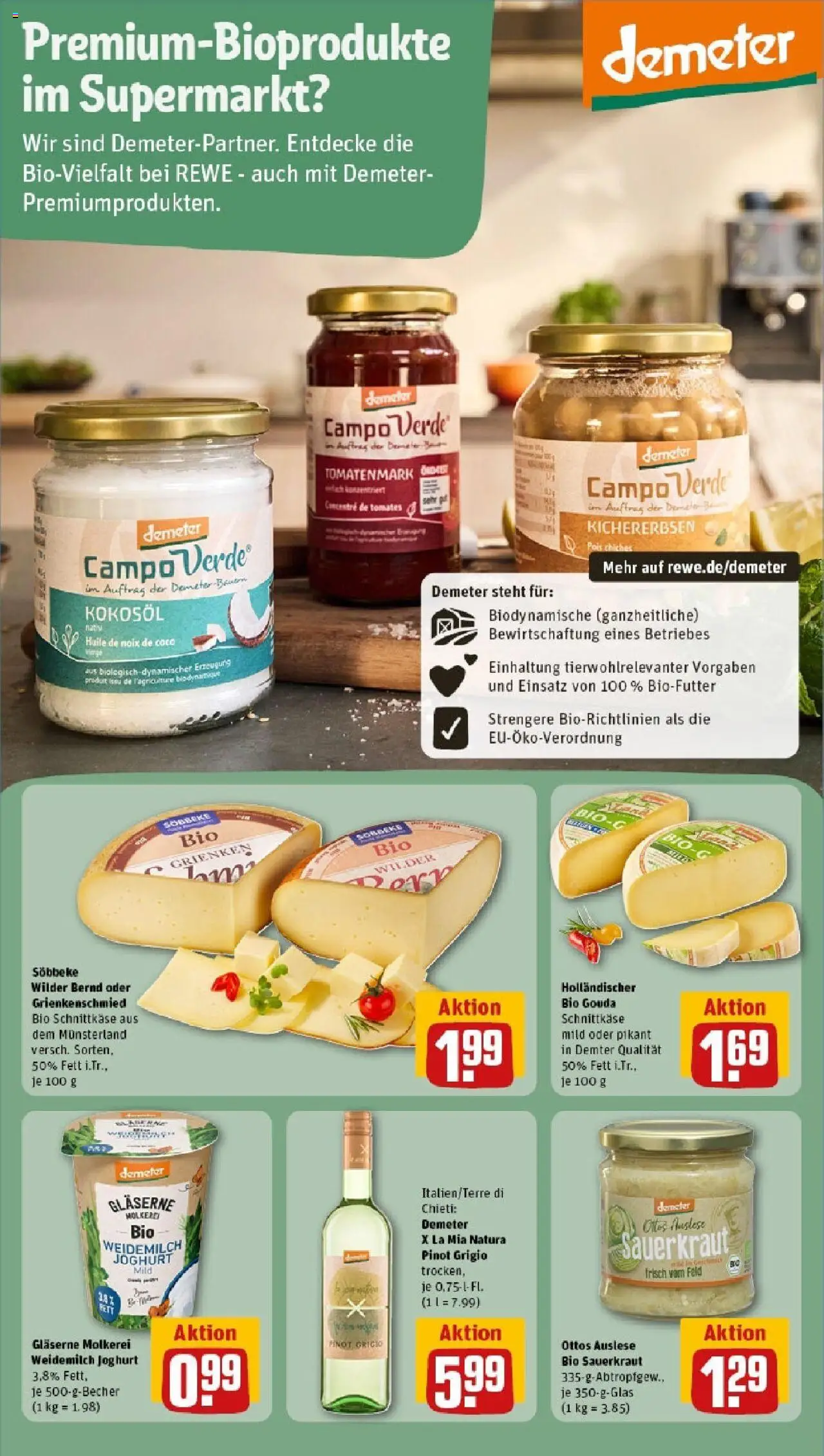 Rewe prospekt Lüdinghausen	 - gültig ab dem 15.06.2025 | Seite: 23 | Produkte: Joghurt, Gouda