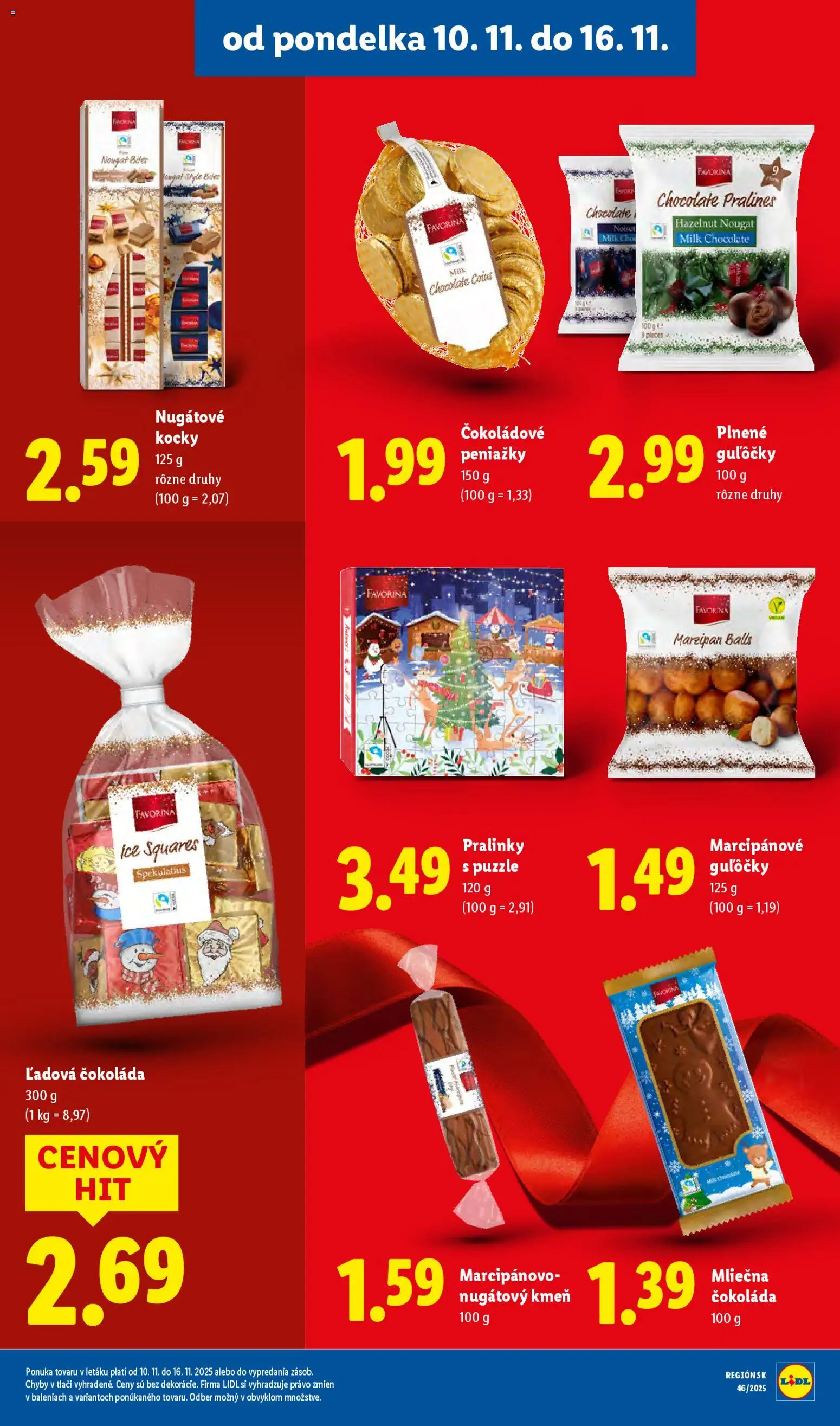 Nové Lidl akcie – leták je platný od 13.11.2025 | Strana: 75 | Produkty: Puzzle, Čokoláda