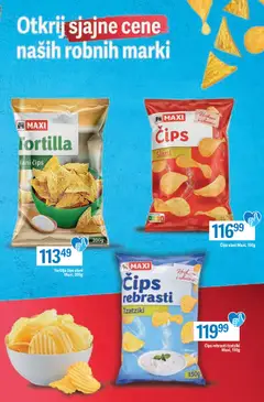 Maxi katalog - pregled Maxi kataloga - važi od 12.03.2026 | Strana: 11 | Proizvode: Čips, Tortilja, Tortilja čips