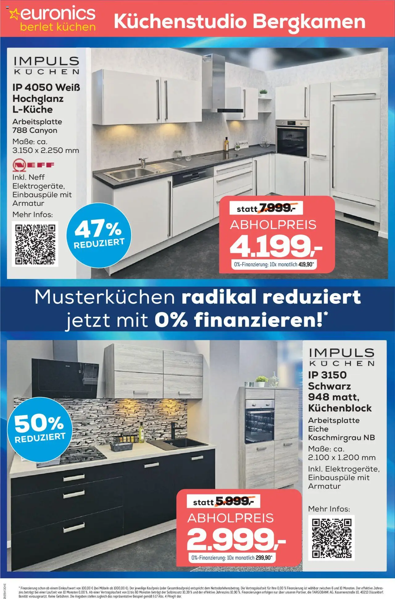 Euronics  Küchenwerbung Berlet - gültig ab dem 14.07.2025 | Seite: 12 | Produkte: Neff, Küchenblock, Armatur, Kuchen