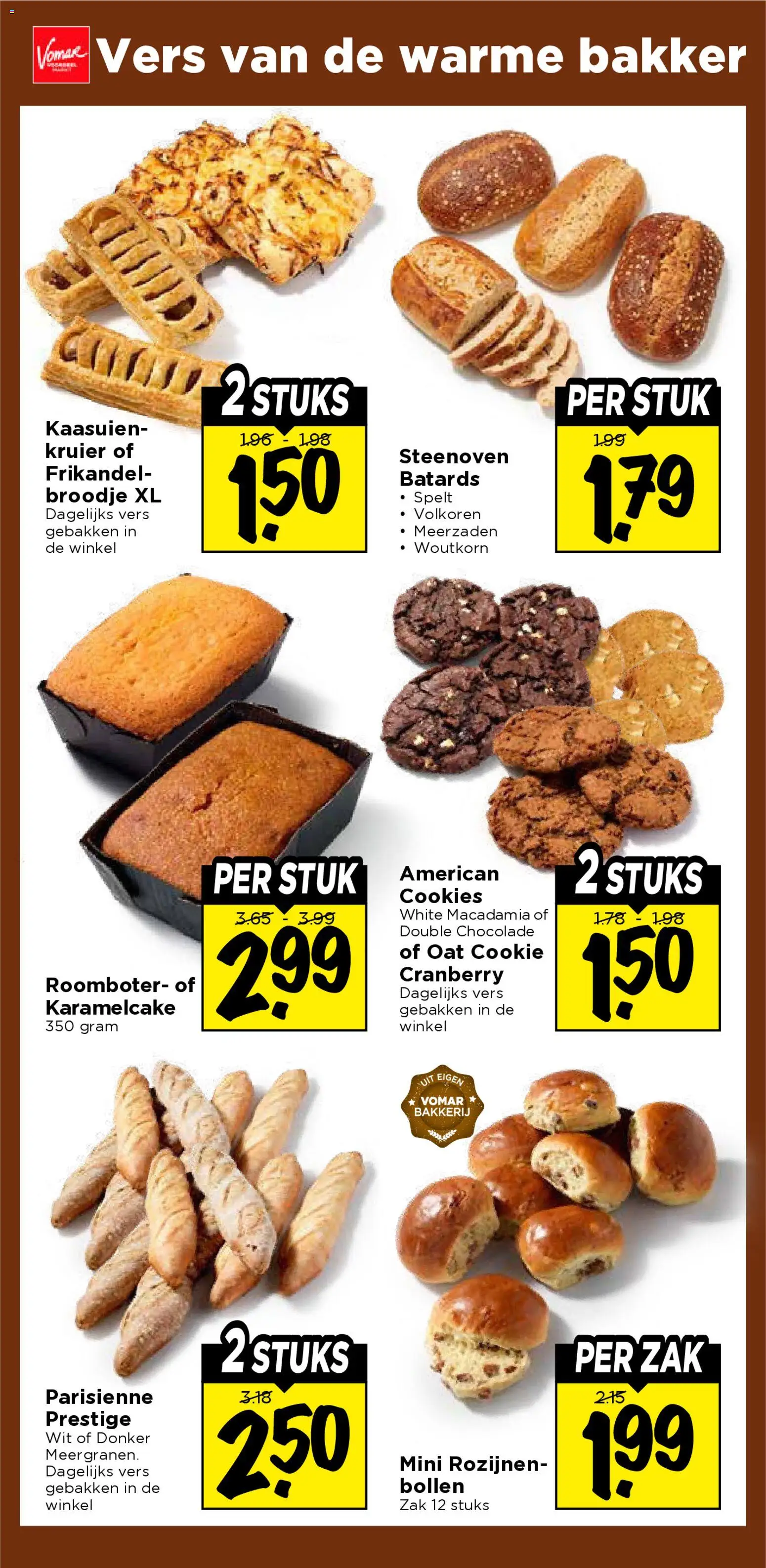 {H1} | Pagina: 23 | Producten: Roomboter, Zak, Bakkerij, Broodje