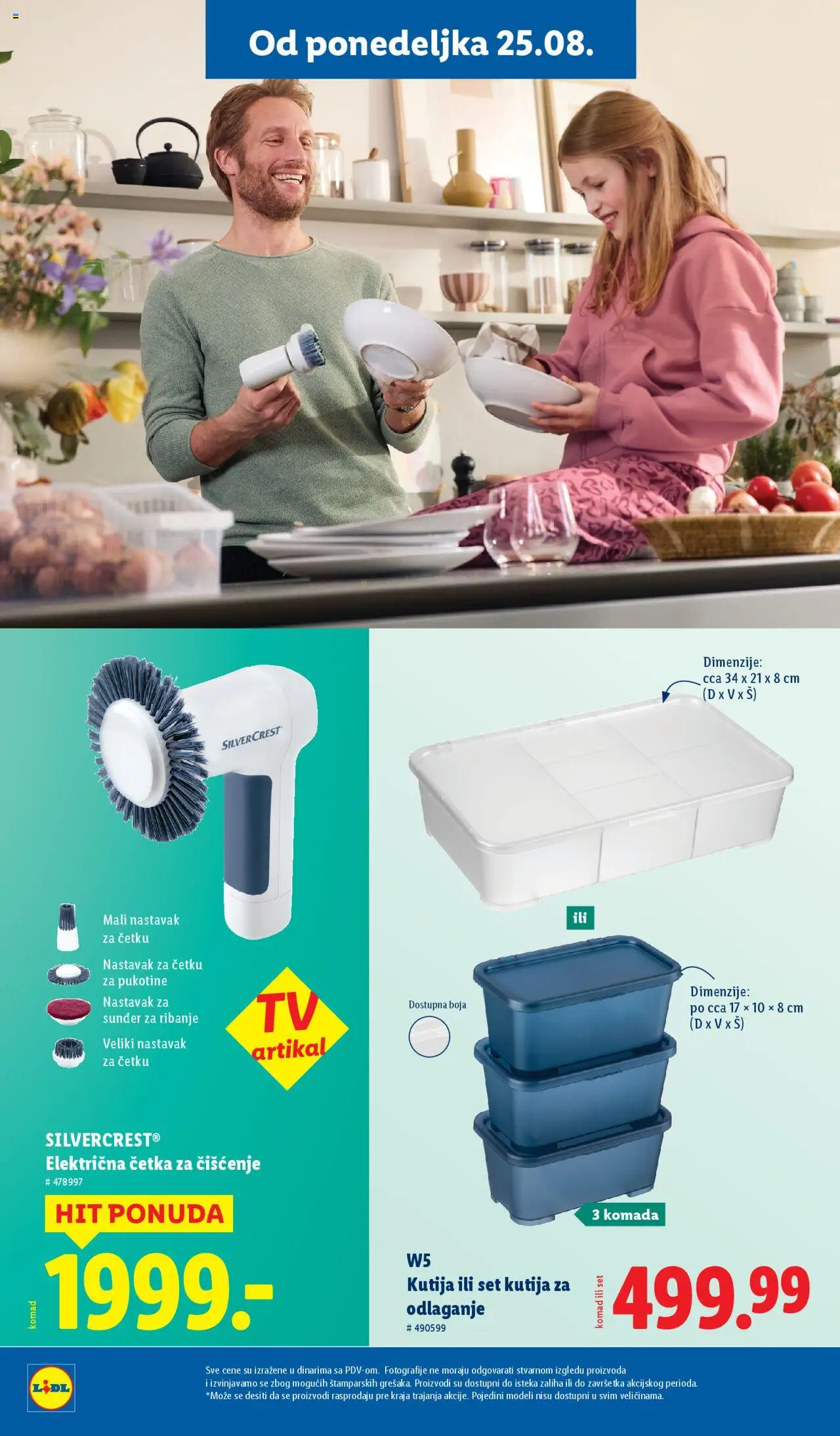 Lidl katalog - važi od 21.08.2025 | Strana: 18 | Proizvode: Silvercrest, W5, Kutija, Četka