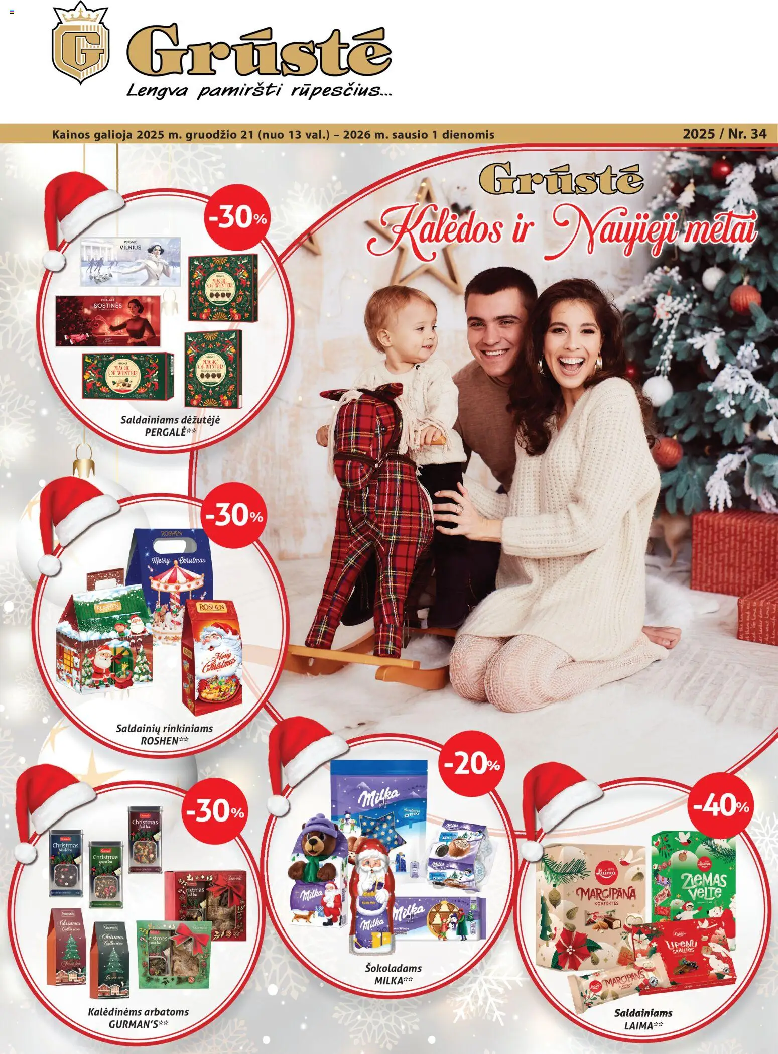 GRUSTE akcijos nuo 21.12.2025 | Puslapis: 1