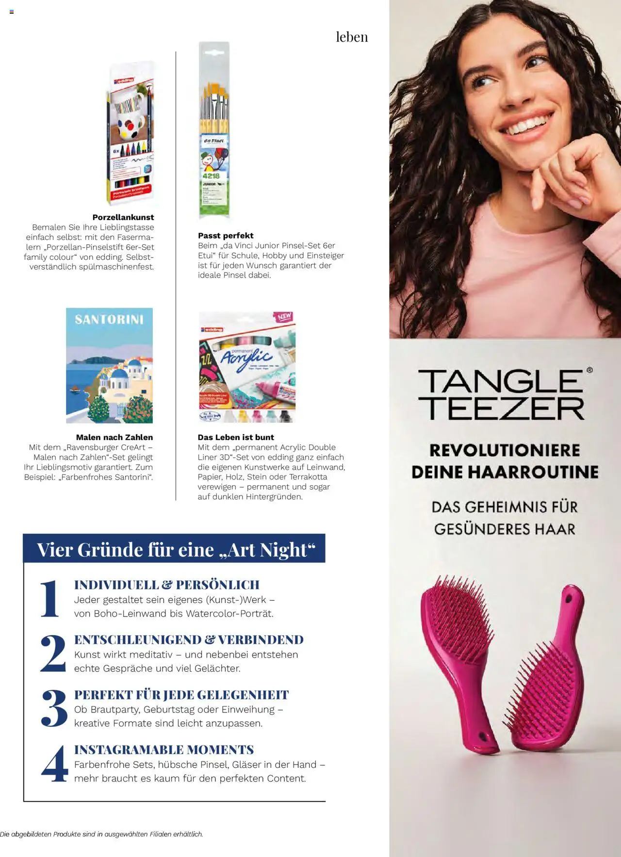 Müller Magazine Lifestyle 5/25 gültig ab 17.09.2025 | Seite: 75 | Produkte: Pinsel