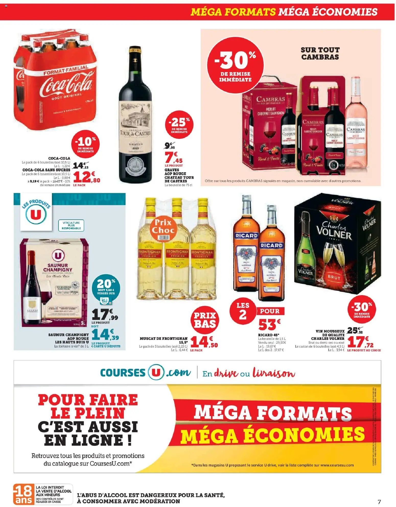 {H1} | Page: 7 | Produits: Vin mousseux, Ricard, Mousseux, Vin