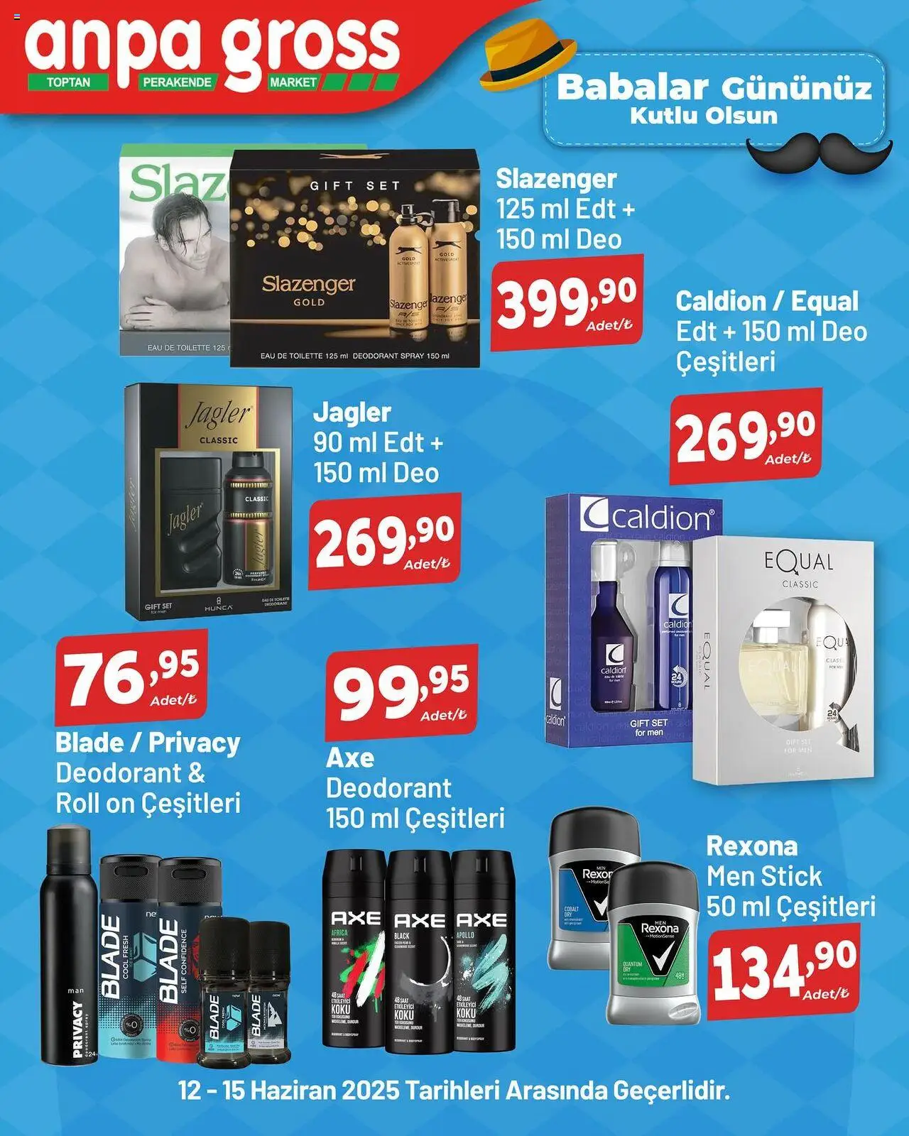 Anpa Gross Katalog - 12.06.2025 tarihinden itibaren geçerlidir | Sayfa: 6 | Ürünler: Deodorant, Koku, Eau de toilette