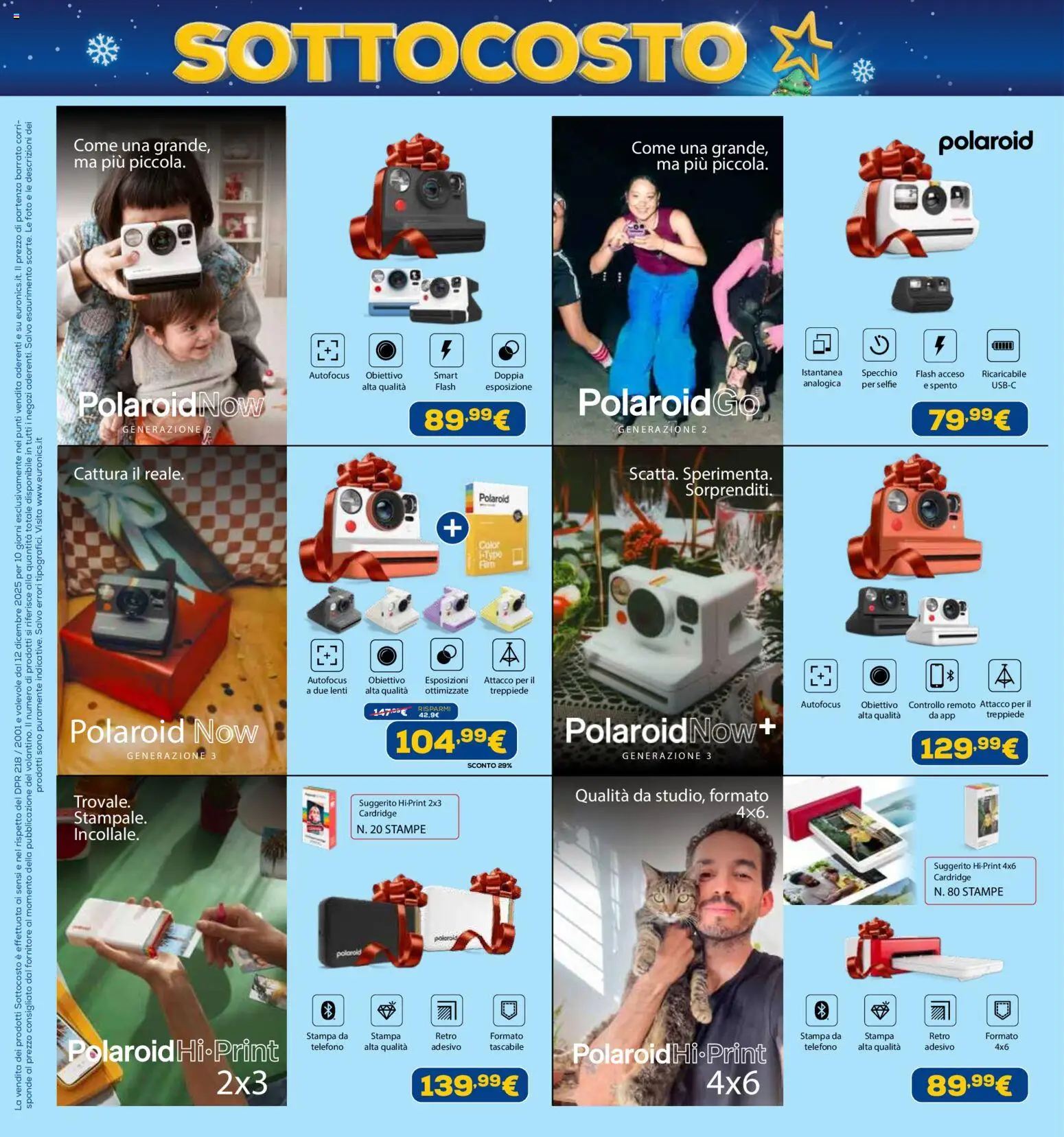 Volantino Euronics del 12.12.2025 | Pagina: 27 | Prodotti: Telefono, Stampa, Specchio