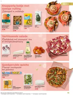 Feestelijk PLUS Bladerdeeg pasteibakjes, Puff pastry cups, pack of 4 - Voorbeeld van een folder van Plus, geldig van 29.11.2025 | Pagina: 73 | Producten: Sla, Fles, Brie, Zak