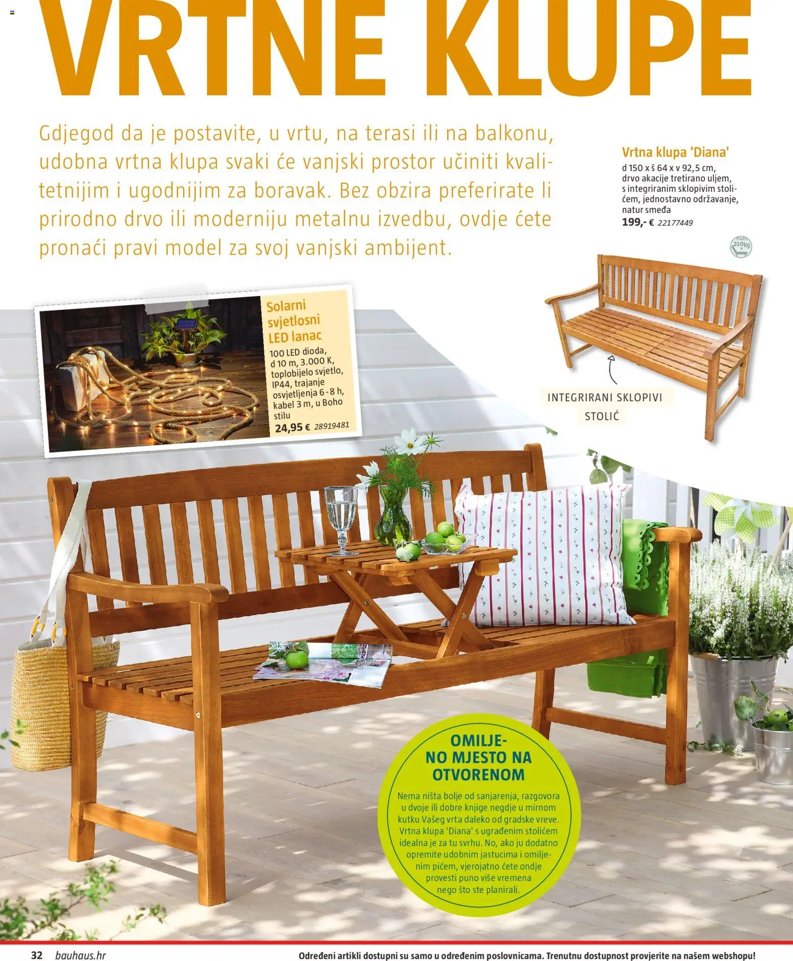 Bauhaus katalog | vrijedi od 23.03.2026 | Stranica: 32 | Proizvodi: Stolić, Kabel