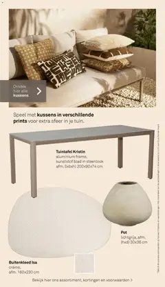 KARWEI folder - Tuin special - decoratief - Voorbeeld van een folder van KARWEI, geldig van 01.03.2026 | Pagina: 13 | Producten: Kussens