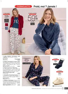 Damart folder / publicité - Voorbeeld van een folder van Damart, geldig van 26.11.2025 | Pagina: 35 | Producten: La, Velours, Pyjama
