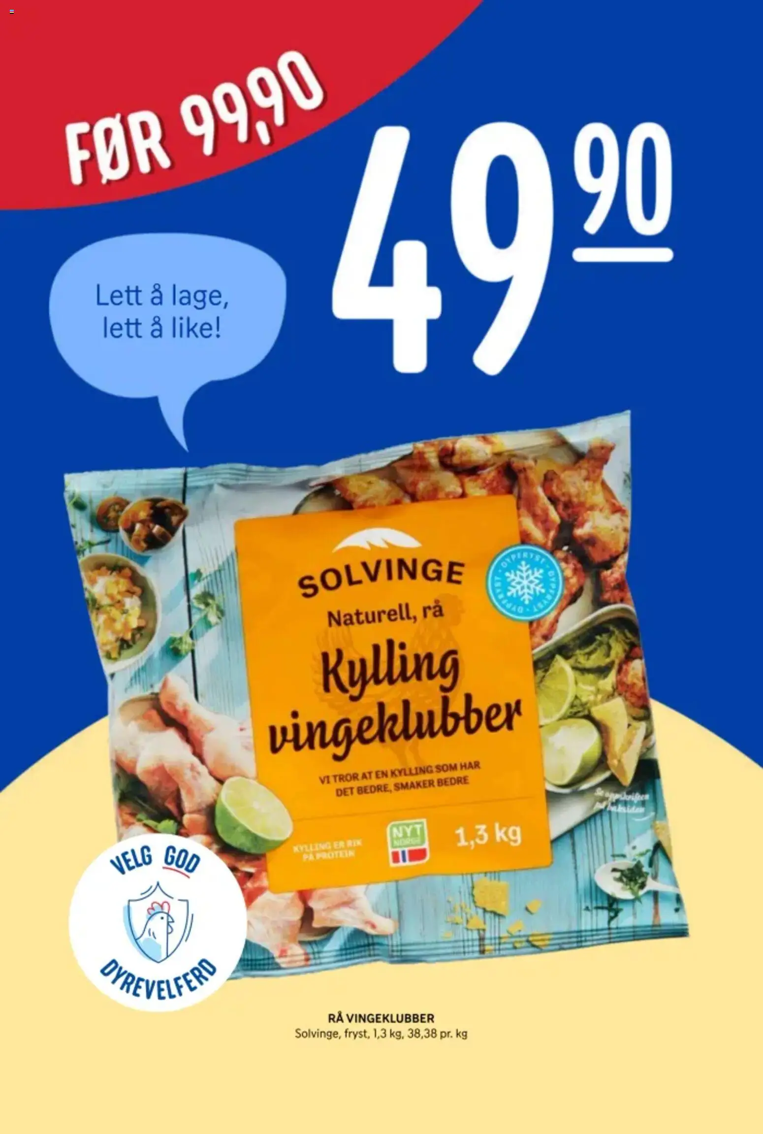 {H1} | Side: 9 | Produkter: Kylling, Necessär