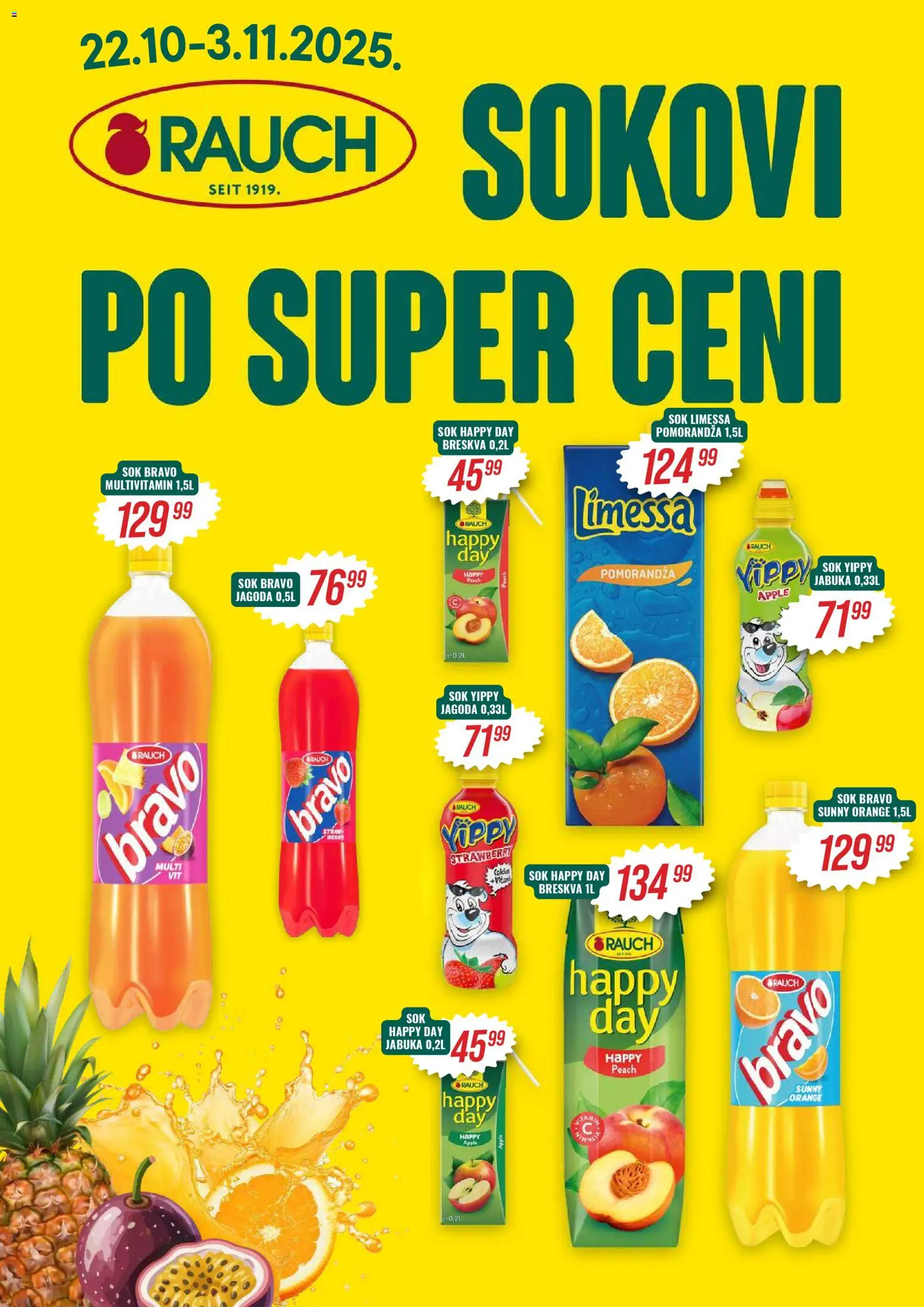 Tekijanka katalog - važi od 22.10.2025 | Strana: 3 | Proizvode: Jagoda, Pomorandza, Sok, Breskva