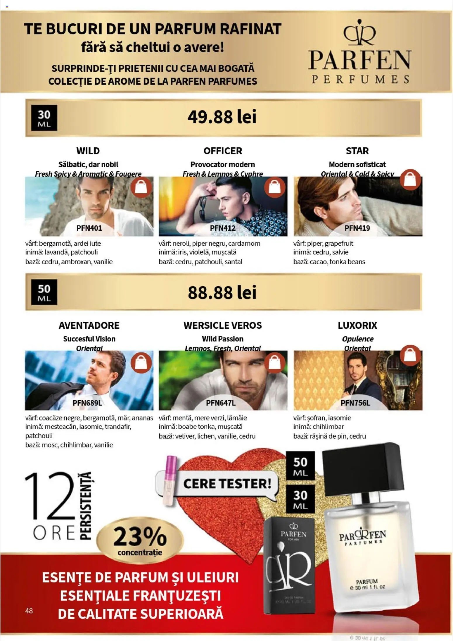 Noul catalog Lady’s – valabil de la 05.01.2026 | Pagină: 50 | Produse: Parfum, Ardei iute, Ananas, Piper