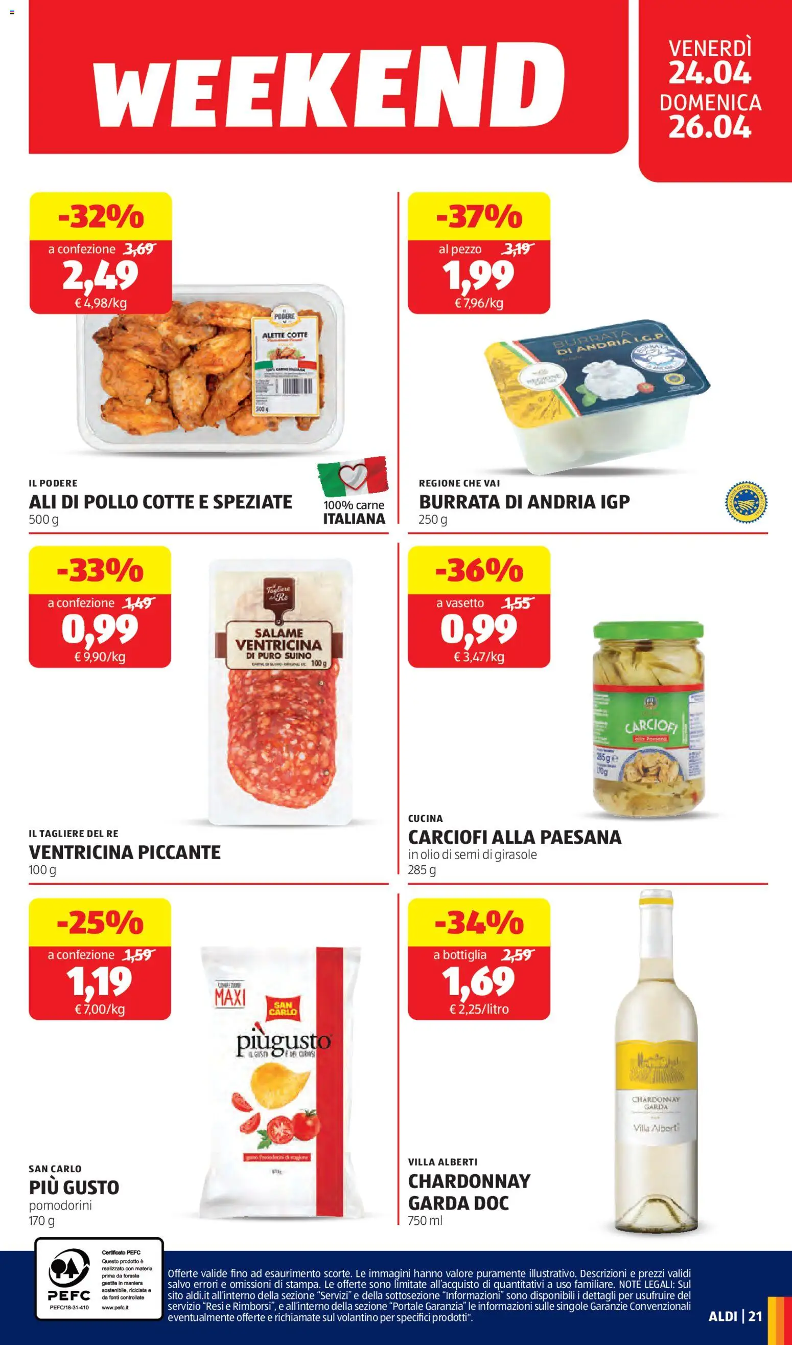 Volantino Aldi del 20.04.2026 | Pagina: 21