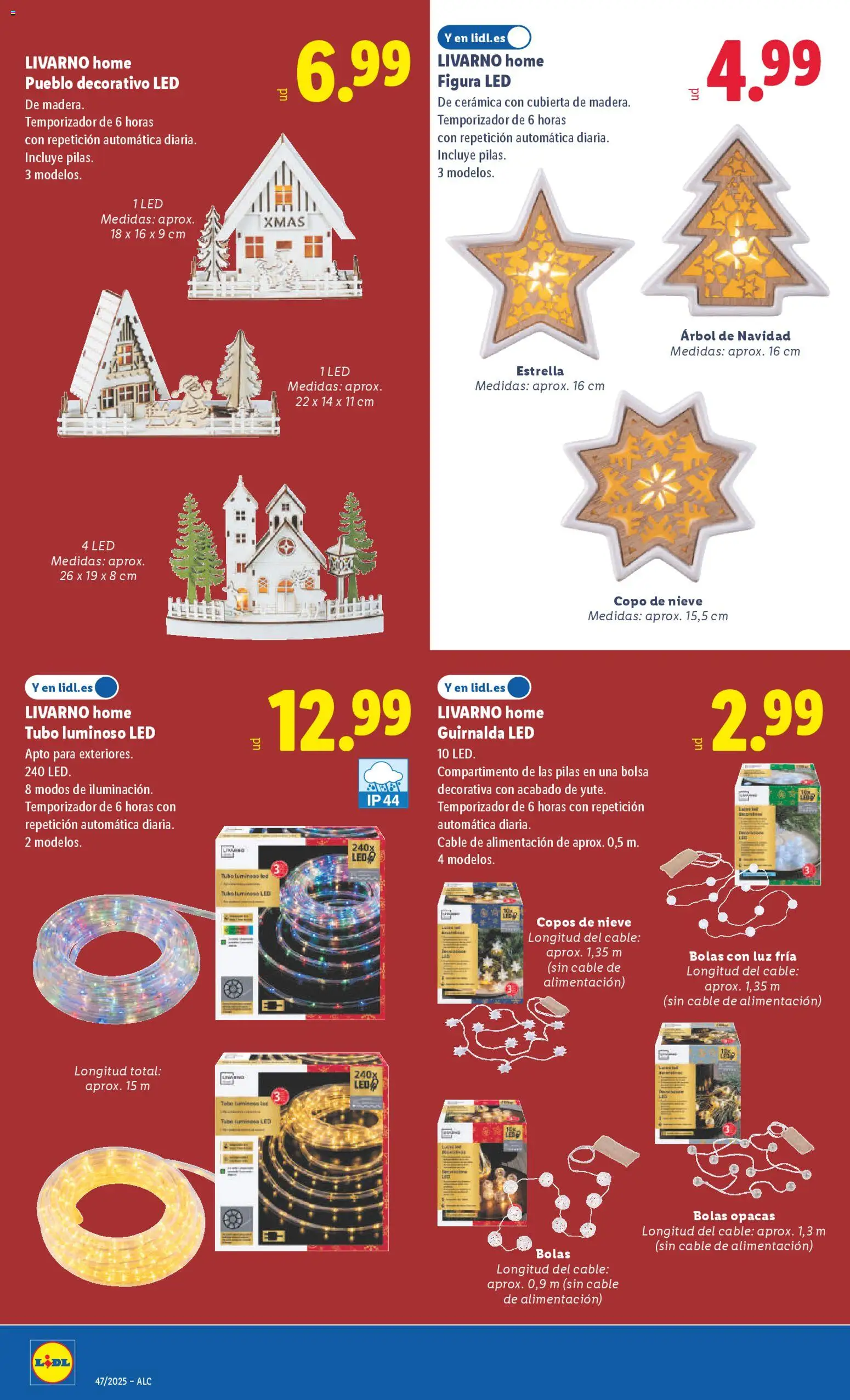 Lidl folleto de bazar │ válido desde el 17.11.2025 | Página: 26 | Productos: Copos, Cable, Bolsa