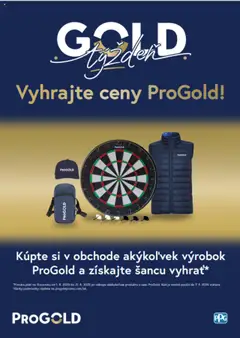 Dom farieb ProGold týždeň - náhľad platný od 01.08.2025