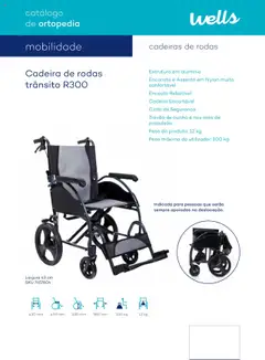 Pré-visualização Well’s Catálogo de Ortopedia válido de 12.02.2024 | Página: 12 | Produtos: Cinto, Cadeira