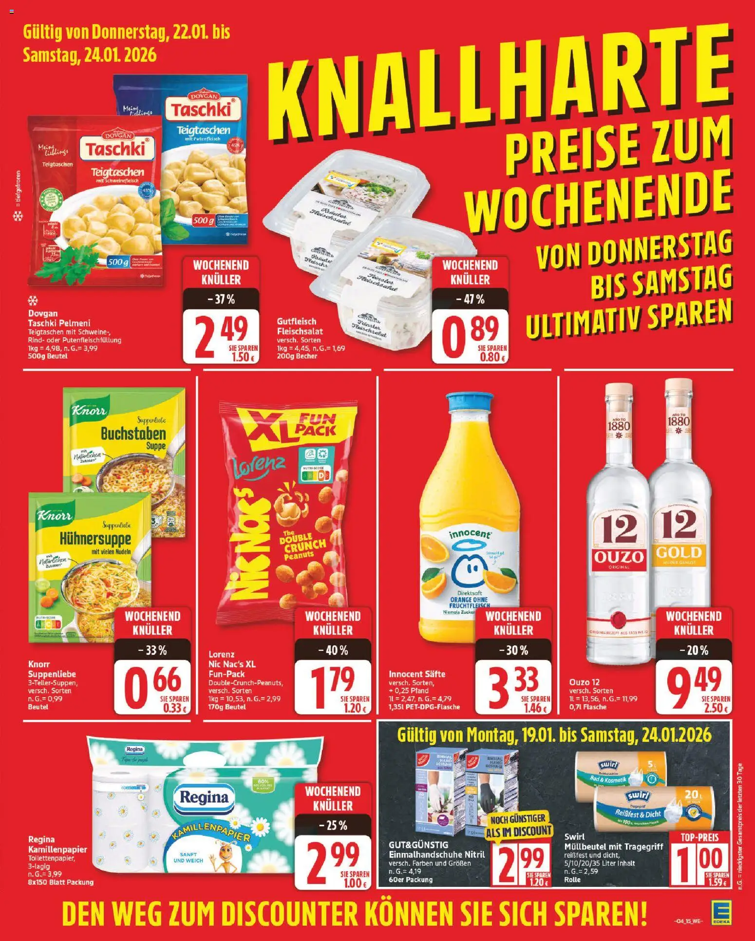 Edeka Prospekt 	 – gültig ab 19.01.2026 | Seite: 15