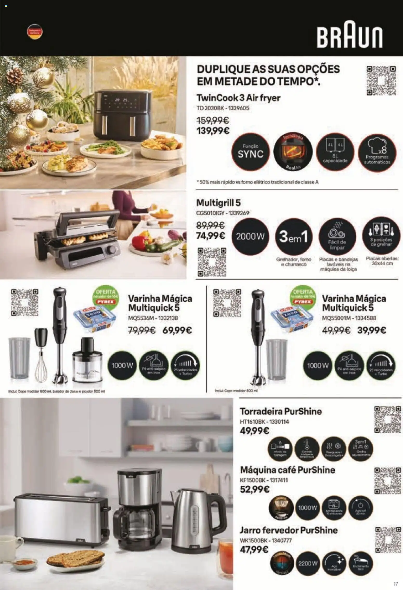 Radio Popular - Especial Natal │ válido de 05.12.2025 | Página: 17 | Produtos: Forno, Air fryer, Forno elétrico, Torradeira