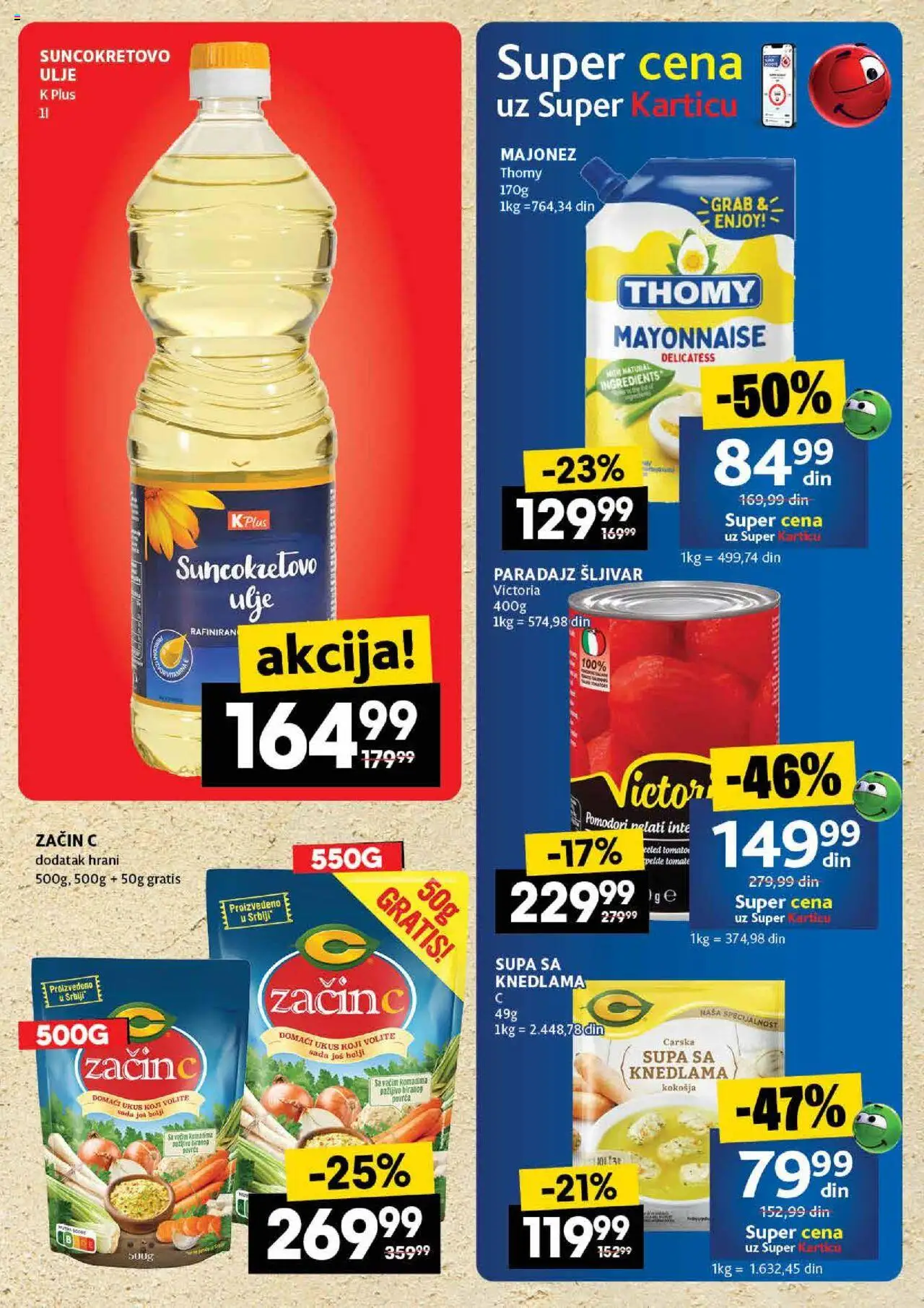 Roda katalog - važi od 07.08.2025 | Strana: 29 | Proizvode: Majonez, Ulje, Paradajz