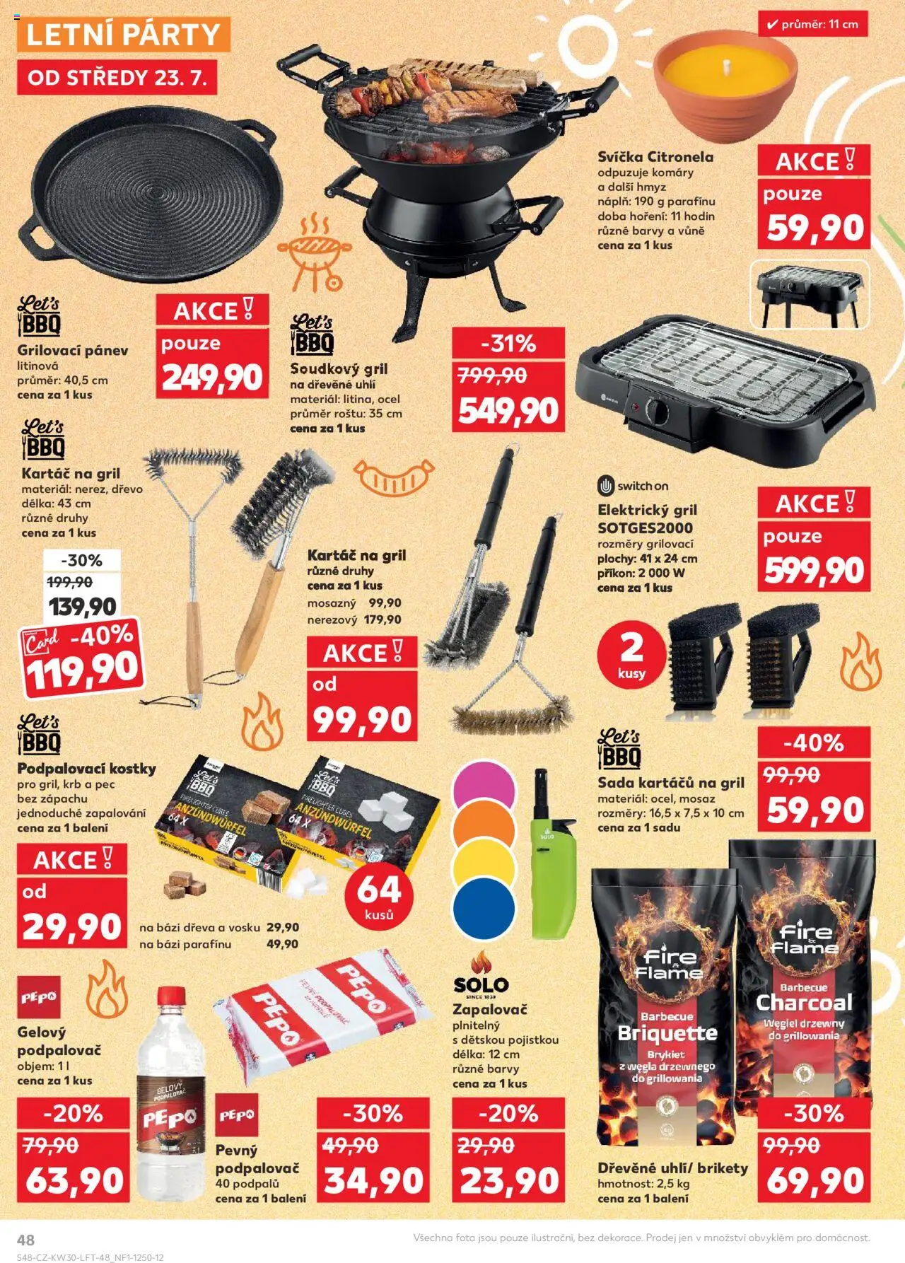 Kaufland leták - Praha 8 od 23.07.2025 | Strana: 48 | Produkty: Pánev, Switch On, Pepo, Barvy