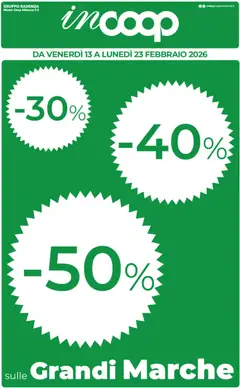 Anteprima del volantino COOP inCoop Sicilia catalogo valido a partire dal 13.02.2026