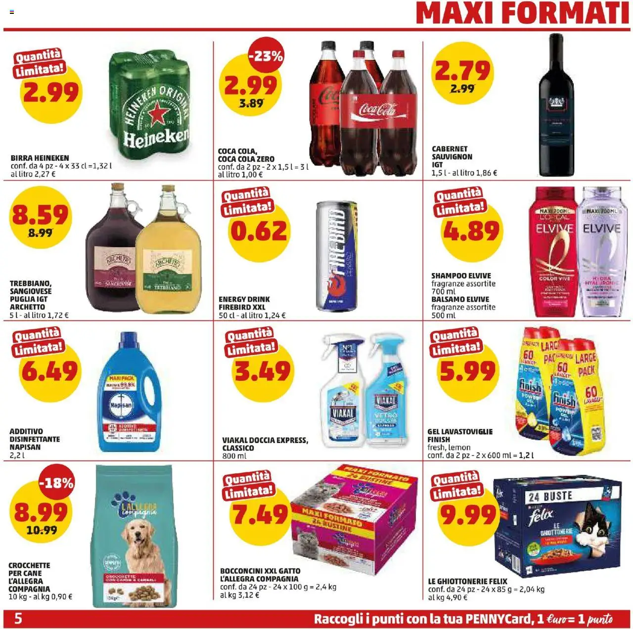 Volantino PENNY del 27.08.2025 | Pagina: 5 | Prodotti: Shampoo, Balsamo, Birra, Crocchette