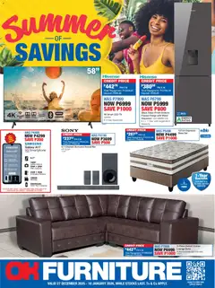 OK Furniture specials catalogue – valid from 27.12.2025