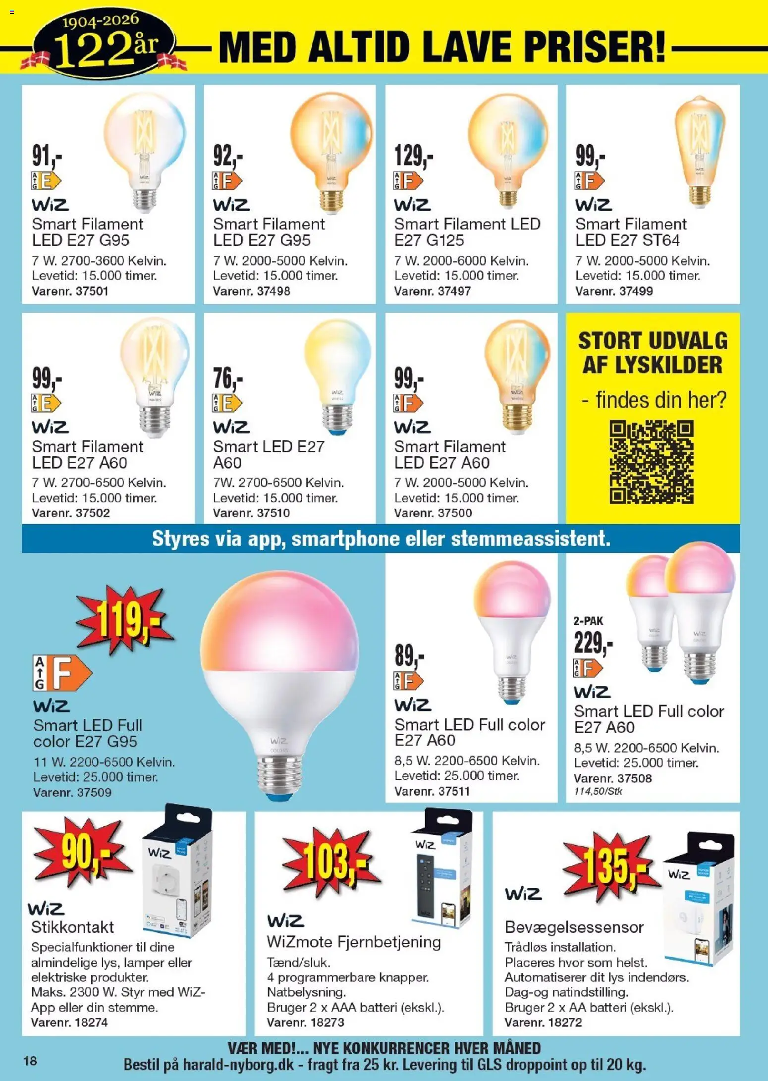 Harald Nyborg tilbudsavis – gyldig fra 15.01.2026 | Side: 20 | Produkter: Stikkontakt, Smartphone, Søm, Batteri