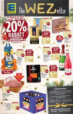 WEZ Prospekt ab 22.12.2025 gültig