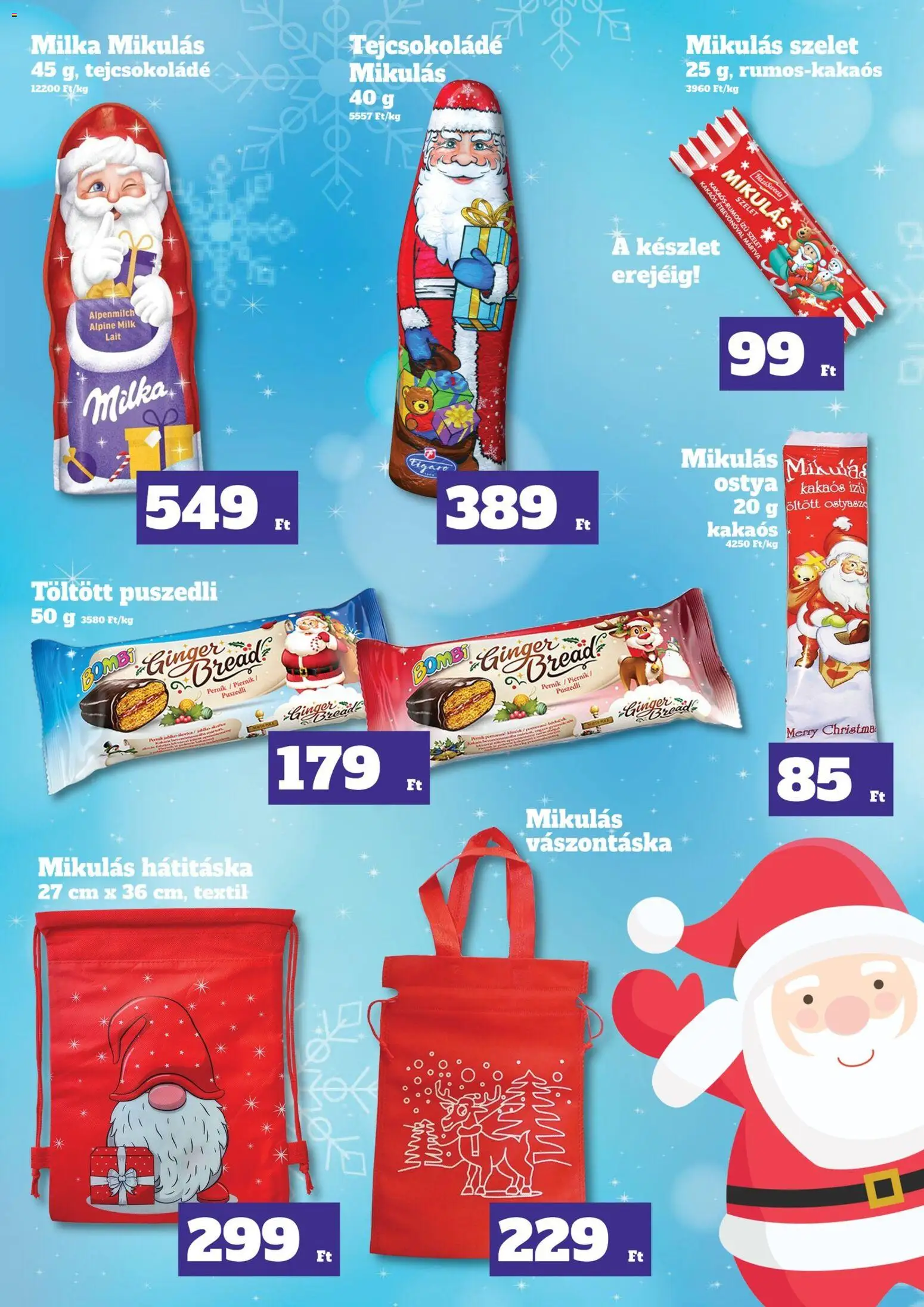 Family Diszkont akciós ujság - amely érvényes a következő dátumtól: 27.11.2025 | Oldal: 2 | Termékek: Puszedli, Tejcsokoládé