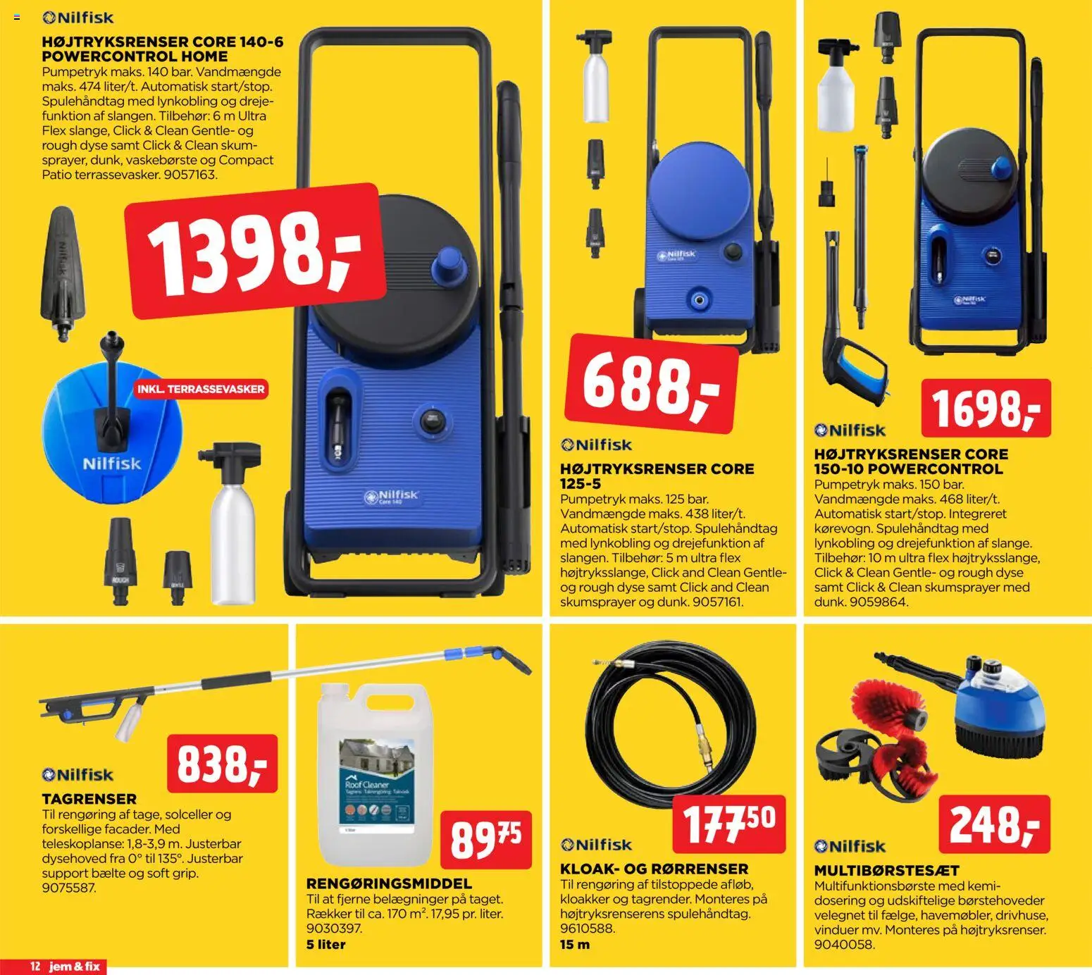 Jem & fix tilbudsavis – gyldig fra 22.03.2026 | Side: 12 | Produkter: Bælte