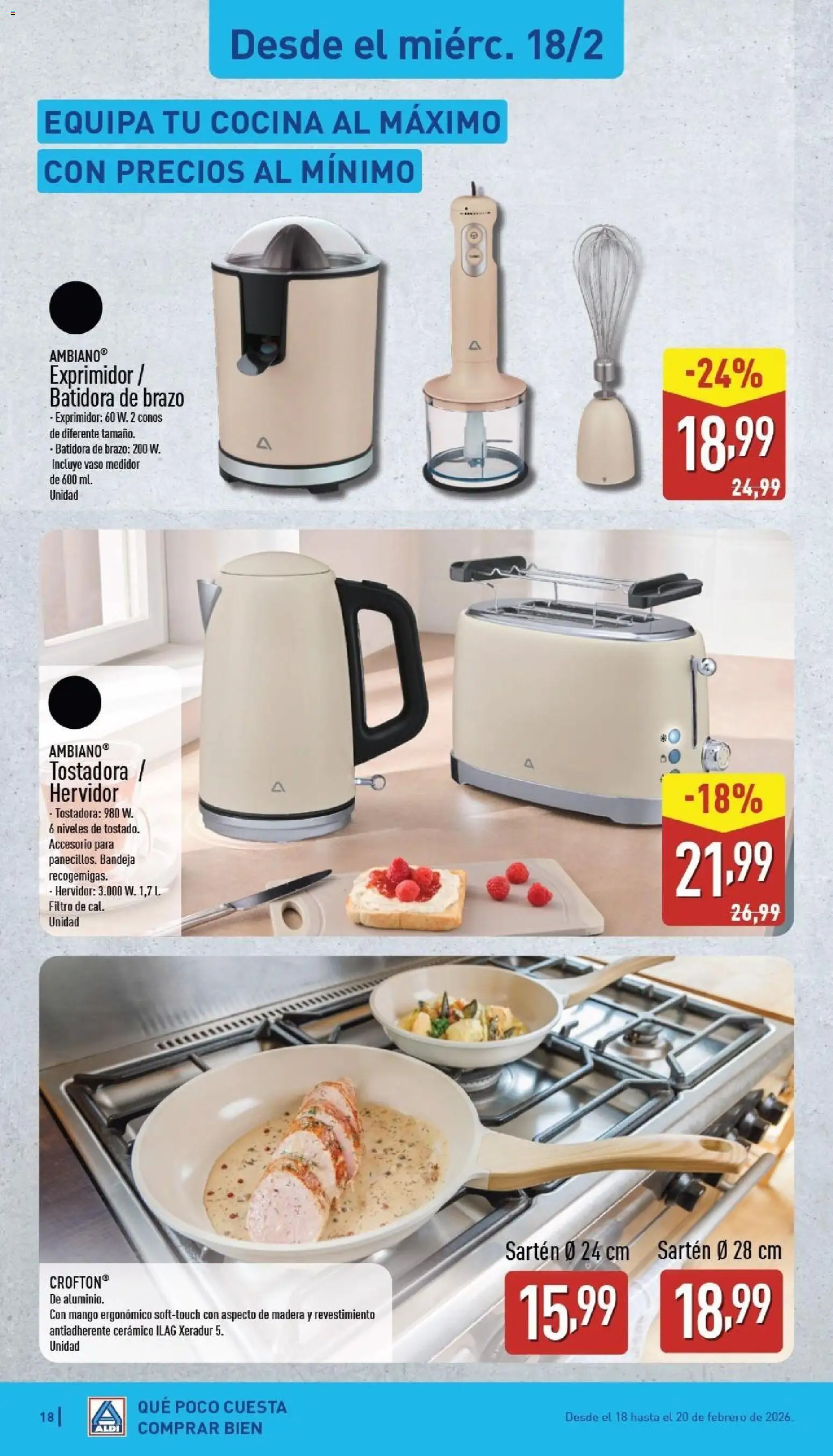 Aldi folleto Canarias │ válido desde el 16.02.2026 | Página: 18