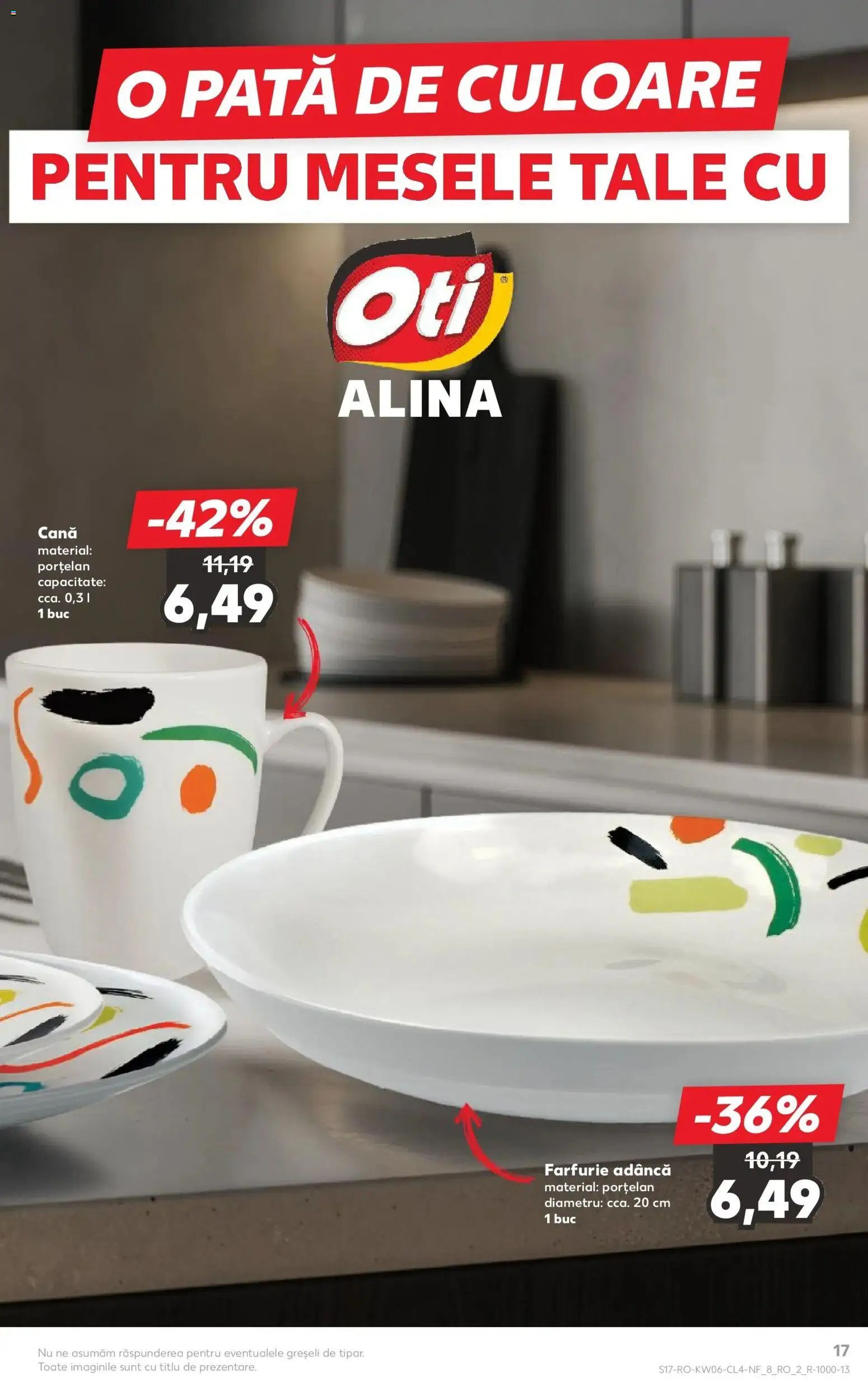 Noul catalog Kaufland – valabil de la 04.02.2026 | Pagină: 17 | Produse: Farfurie
