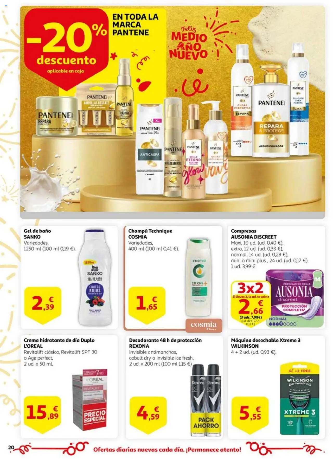 Alcampo - HG Nacional  │ válido desde el 17.06.2025 | Página: 20 | Productos: Champú, Gel de baño, Té, Baño