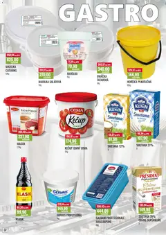 Náhled letáku Ratio leták od 01.02.2026 | Strana: 38 | Produkty: Smetana, Kečup, Hořčice, Gervais