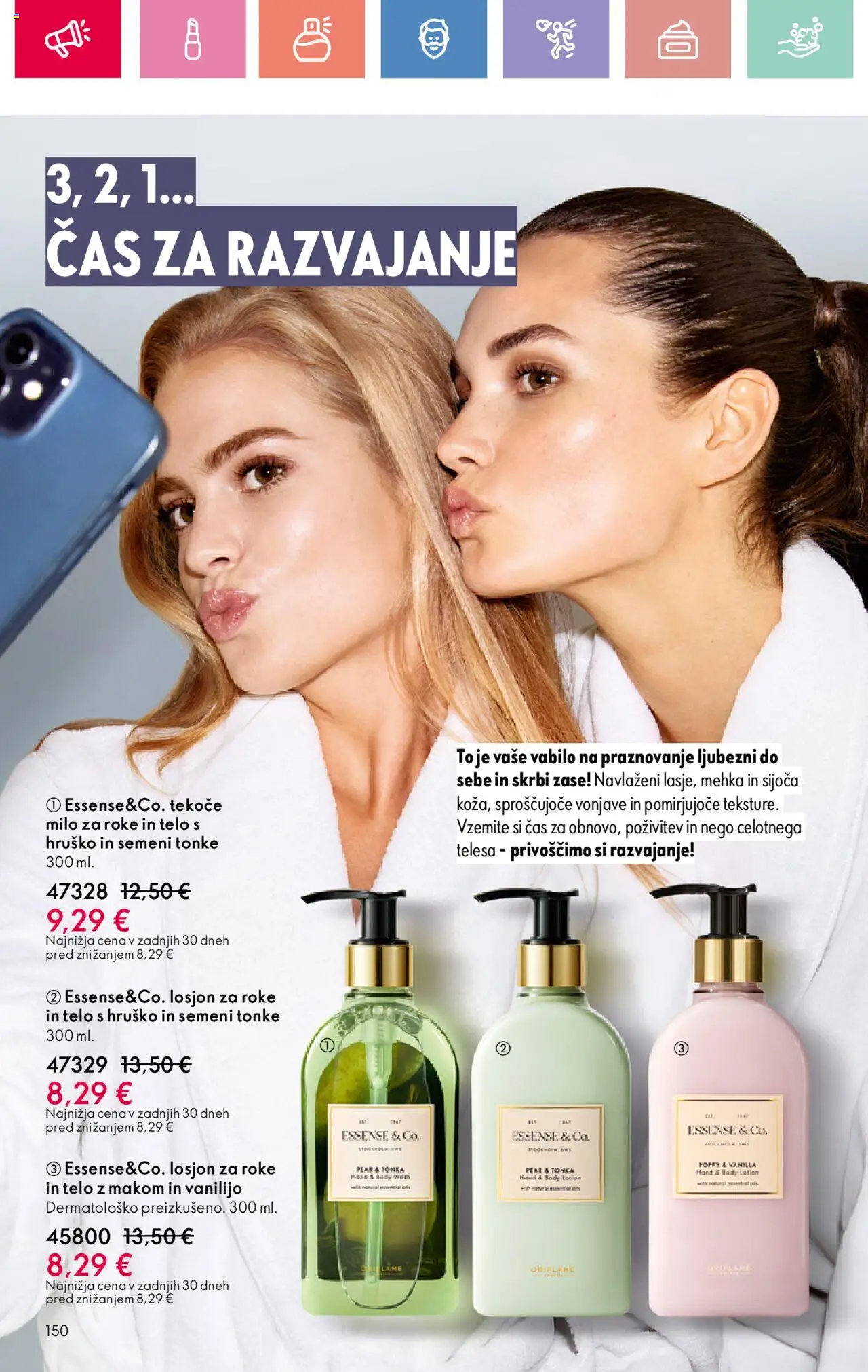 Oriflame katalog 11 │ velja od 03.08.2025 | Stran: 150 | Izdelki: Milo