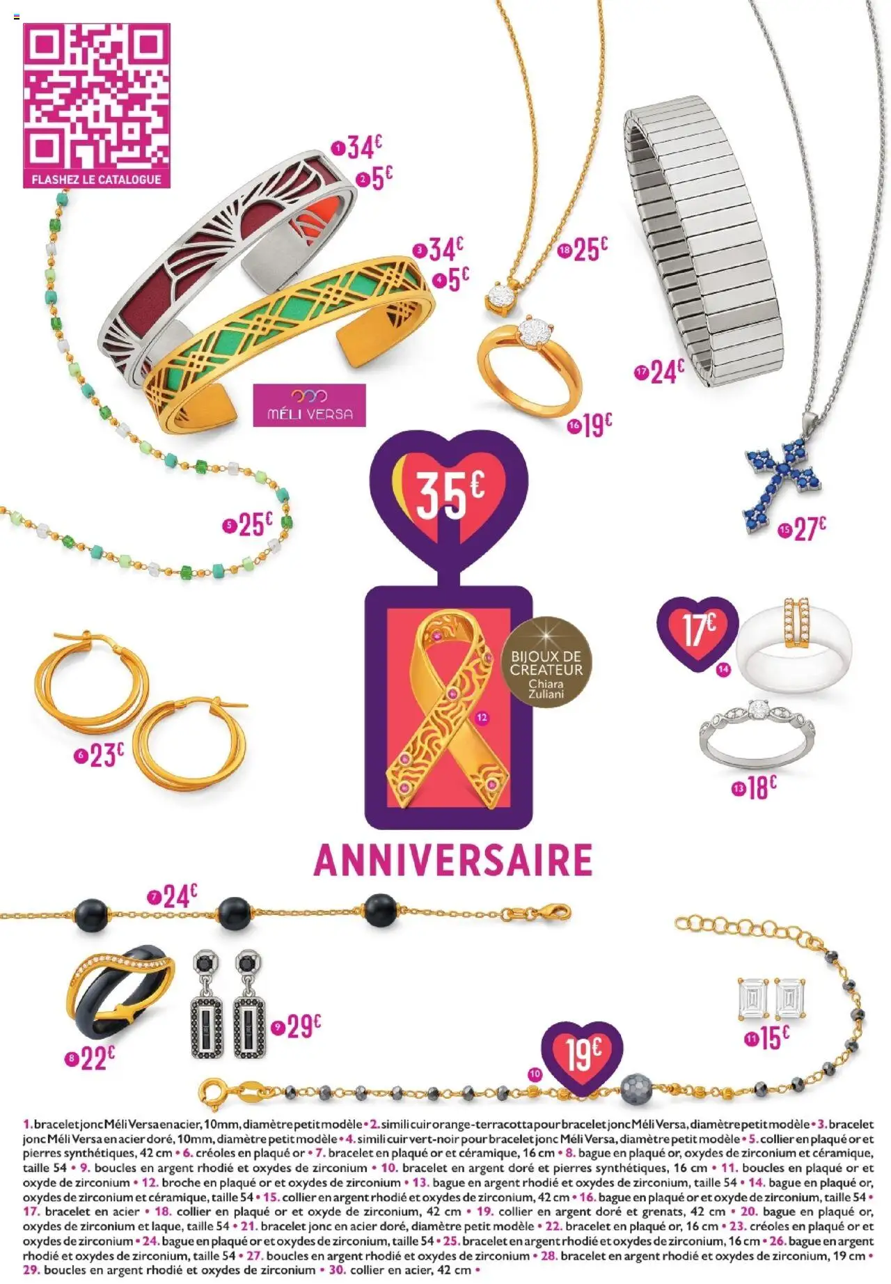  | Page: 6 | Produits: Collier, Bracelet, Bague, Bijoux