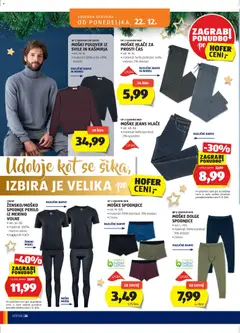 Hofer SI - Katalog - Pregled kataloga iz trgovine Hofer SI, vrijedi od 18.12.2025 | Stranica: 26 | Proizvodi: Majica, Hlače