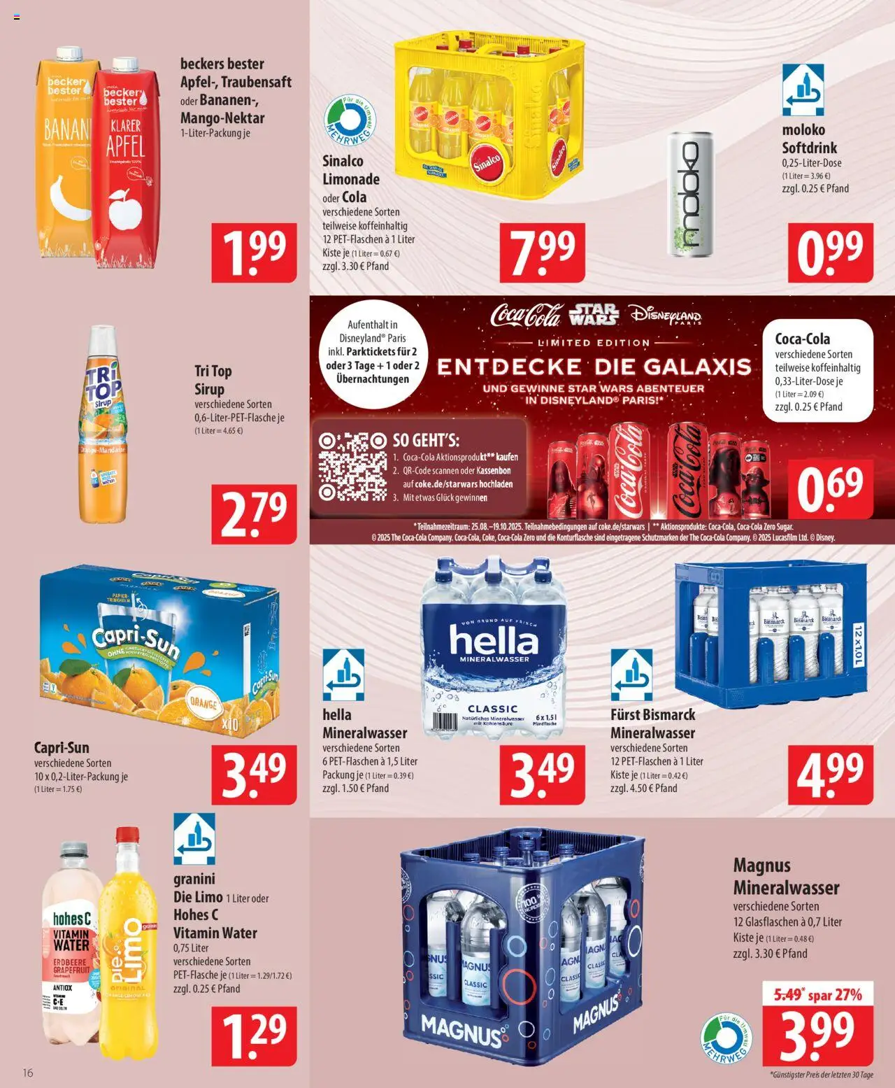 Famila Prospekt 	 – gültig ab 15.09.2025 | Seite: 16